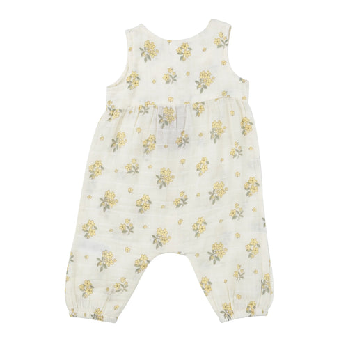 Buttercup Bouquets Front Opening Romper
