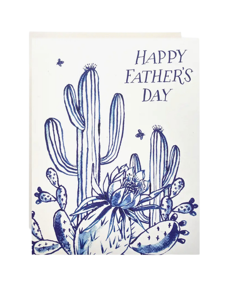 Cactus Garden Fathers Day Card