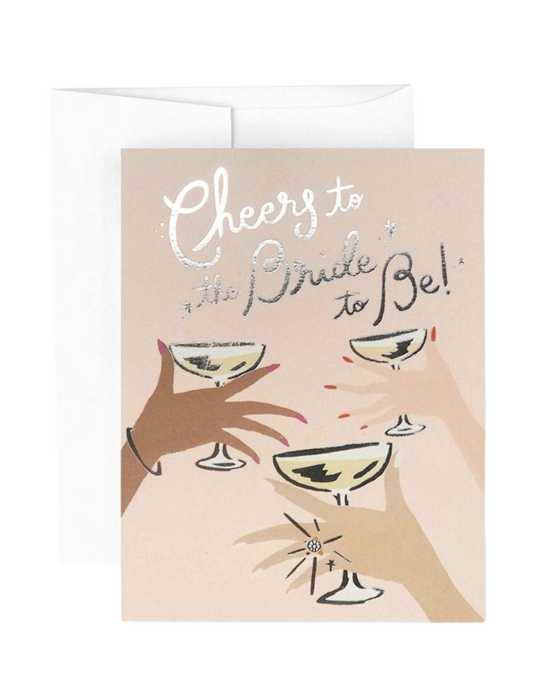 Cheers To The Bride Card