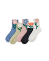 Flower Top Socks