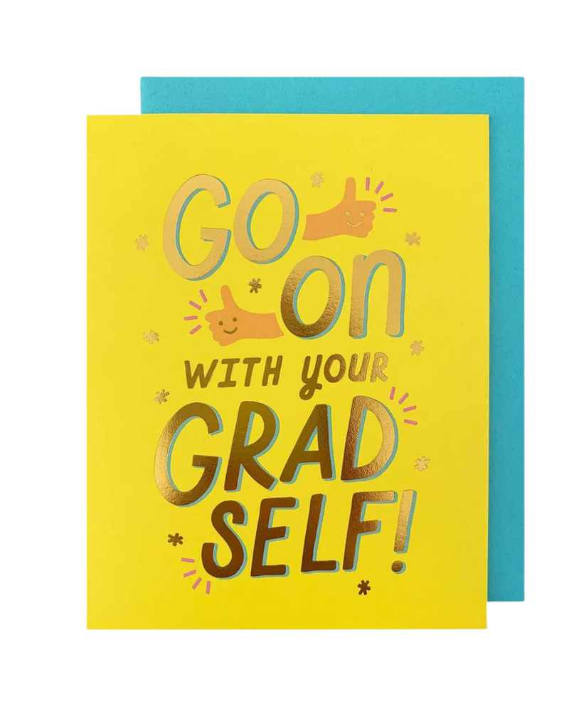 Grad Self Graduation Card