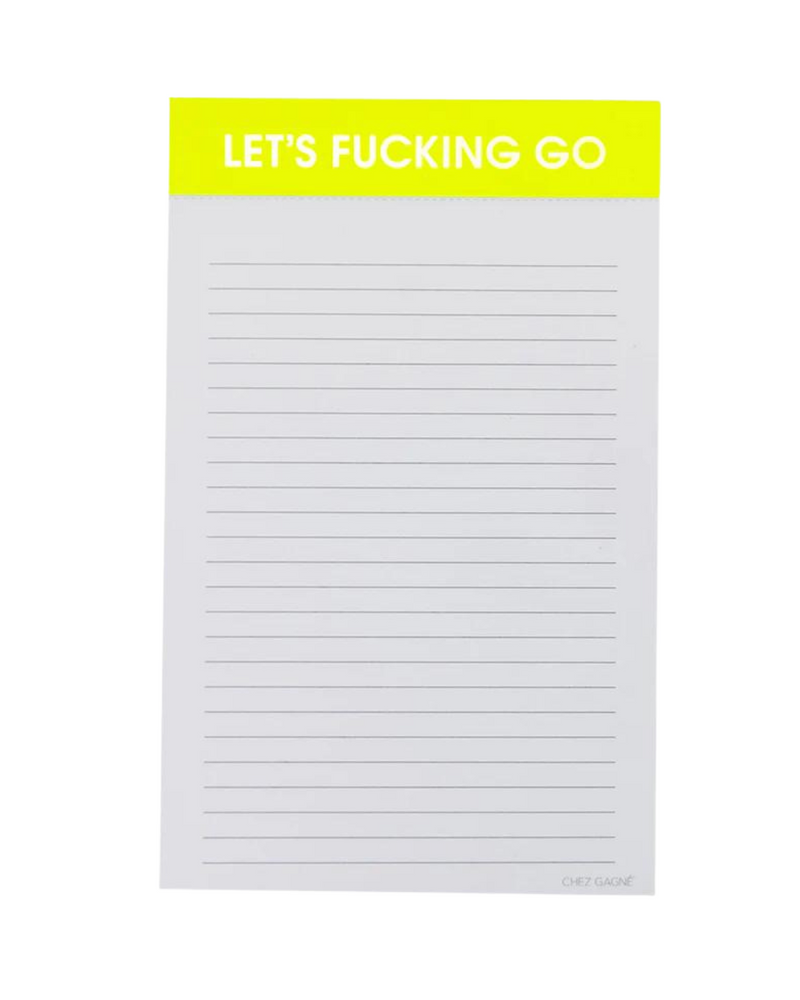 Lets Fucking Go Notepad