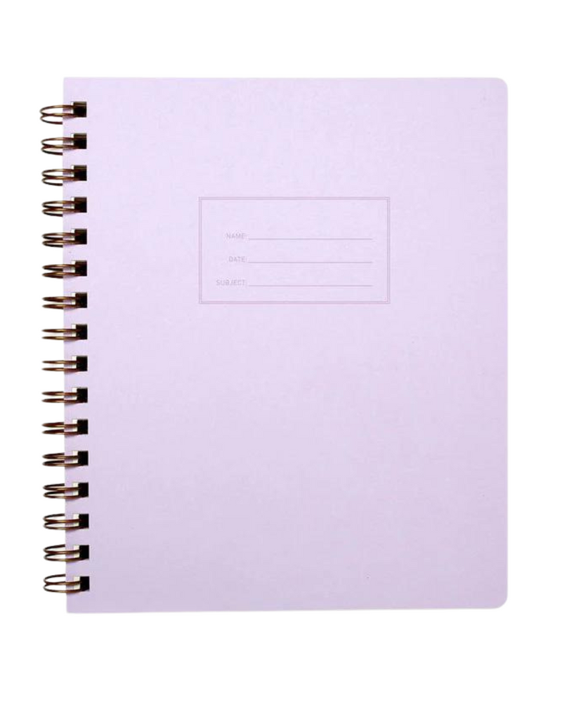 Lilac Notebook Lined