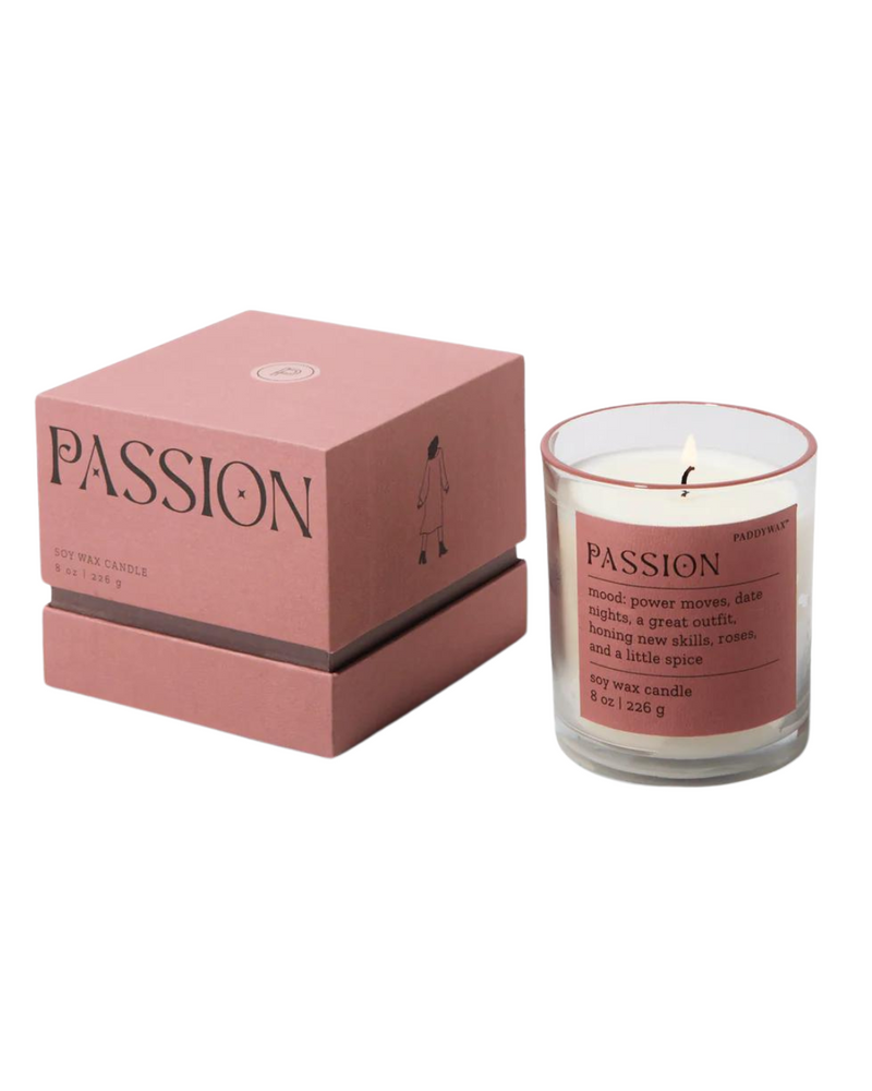 Mood Passion Saffron Rose Candle
