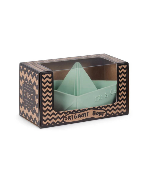 Origami Boat Mint