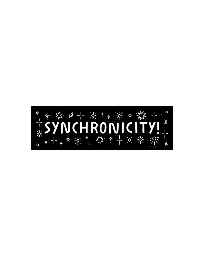 Synchronisity Sticker
