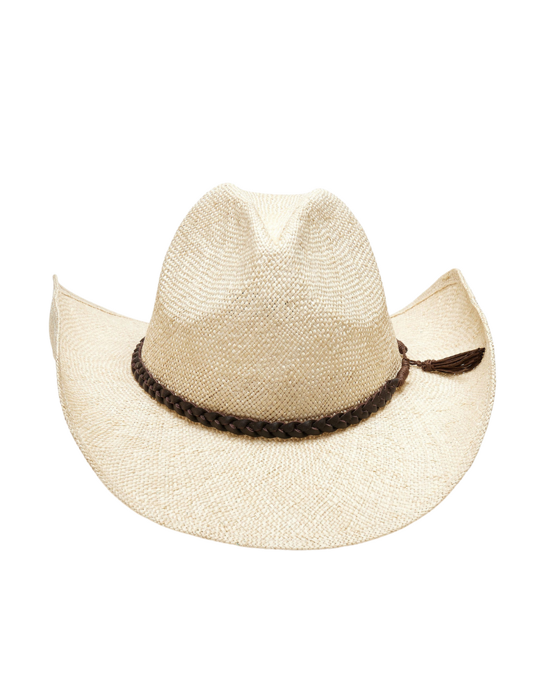 Ford Straw Cowboy Hat Natural