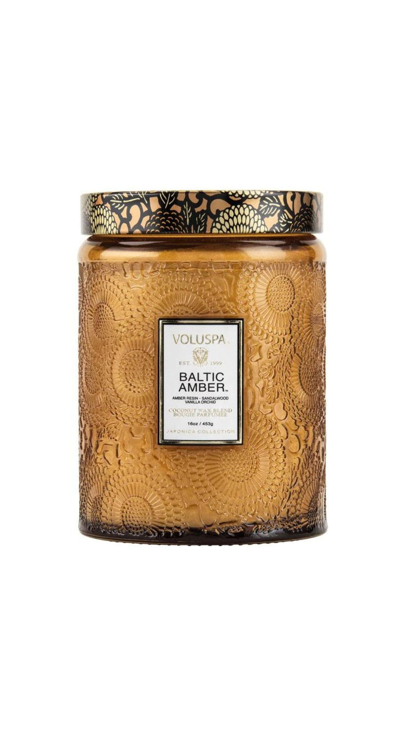 Baltic Amber Candle Large