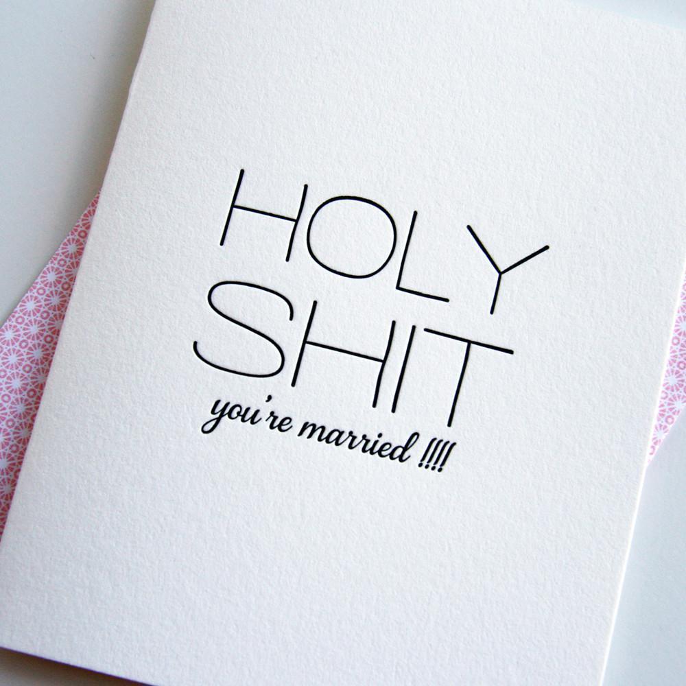 Holy Married Card