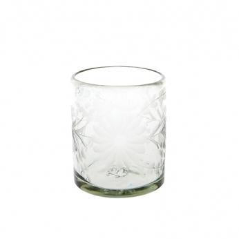 Engraved Old Fashioned Glass