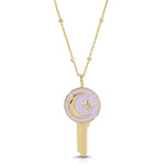 Moongazer Key Necklace Lilac